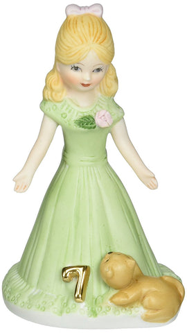 Enesco E2307 Growing Up Girls Age 7 Blonde