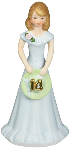 Enesco E9538 Growing Up Girls Age 14 Brunette