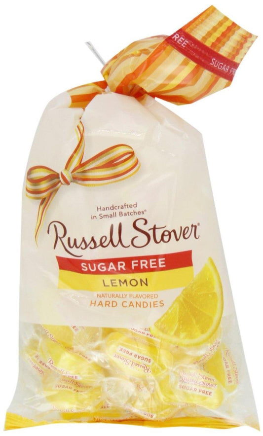 Russell Stover 9816P Sugar Free Lemon Hard Candies 12 oz Bag