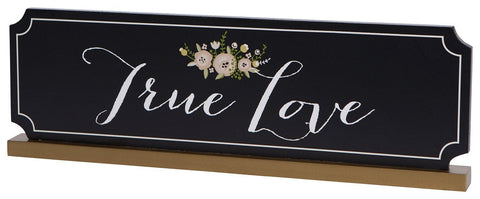 C.R. Gibson WTS-14330 -  Wedding Table Sign, True Love