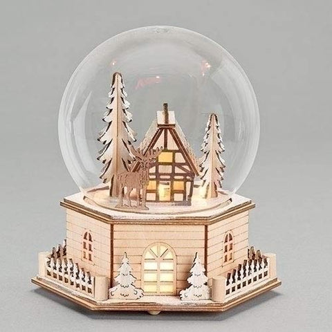 Roman  8LED WOOD CABIN  DRY DOME 150mm Woodworks