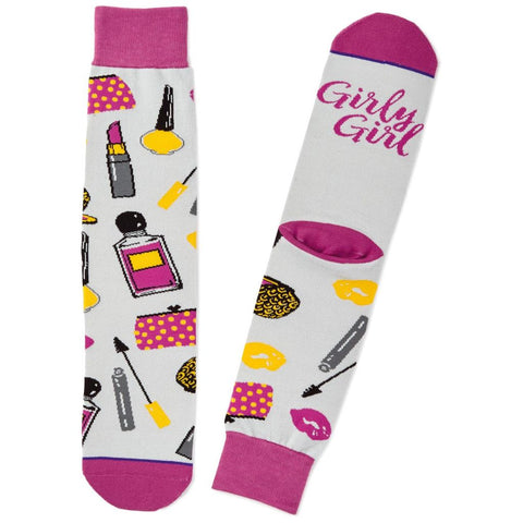 Hallmark Girly Girl Two of a Kind Novelty Socks