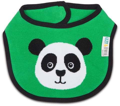 Pavilion 79416 Bamboo Green Panda Baby Bib
