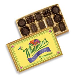 Russel Stover 7018 Whitman's Sampler Dark Chocolates, 12 oz. Box