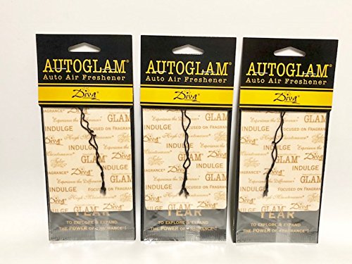 Tyler Candle 51111 AUTOGLAM Auto Air Freshener - Diva 3PACK
