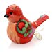 Enesco 4056963 Jim Shore Red Floral Bird