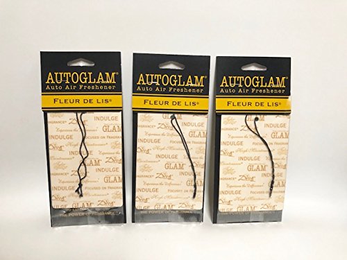 Tyler 51161 Candle Autoglam Auto Air Freshener - Fleur De Lis-3PK