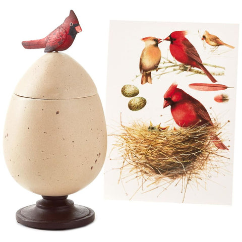 Hallmark Marjolein Bastin Special Edition Egg and Cardinal Treasure Box