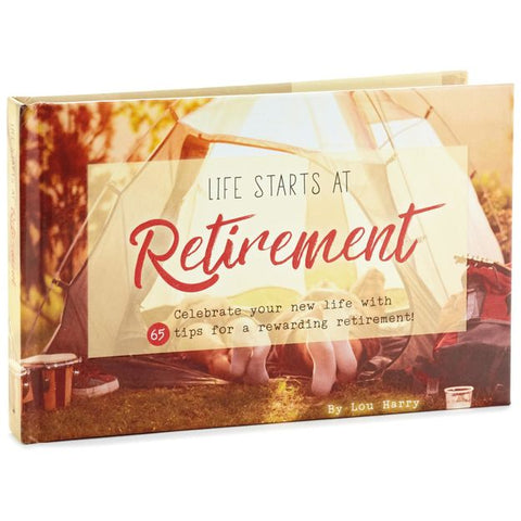 Hallmark 1BOK1535 Life Starts at Retirement Book