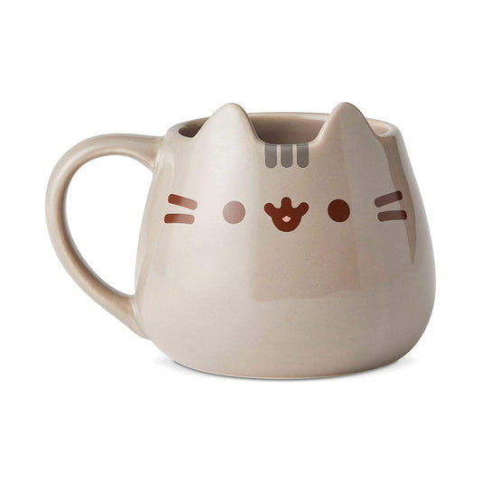 Enesco 6002676 Name is Mud �Pusheen Sculpted Mug, 16 oz, Multicolor
