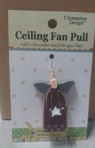 Clementine 354 Primitive Angel Ceiling Fan Pull