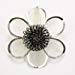 Seasons Jewelry Xflr1 Mesh Flower Pendant